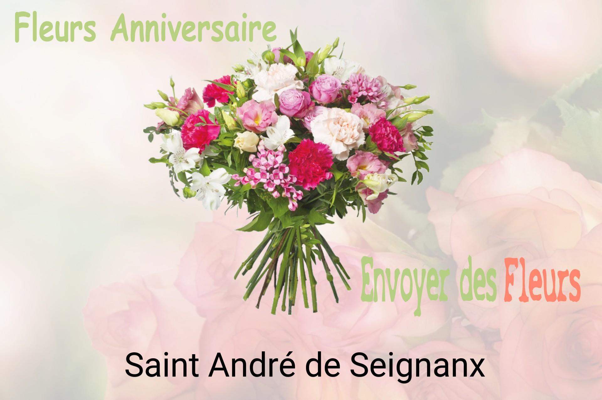 Bouquet de fleurs d’anniversaire livré à Saint-André-de-Seignanx