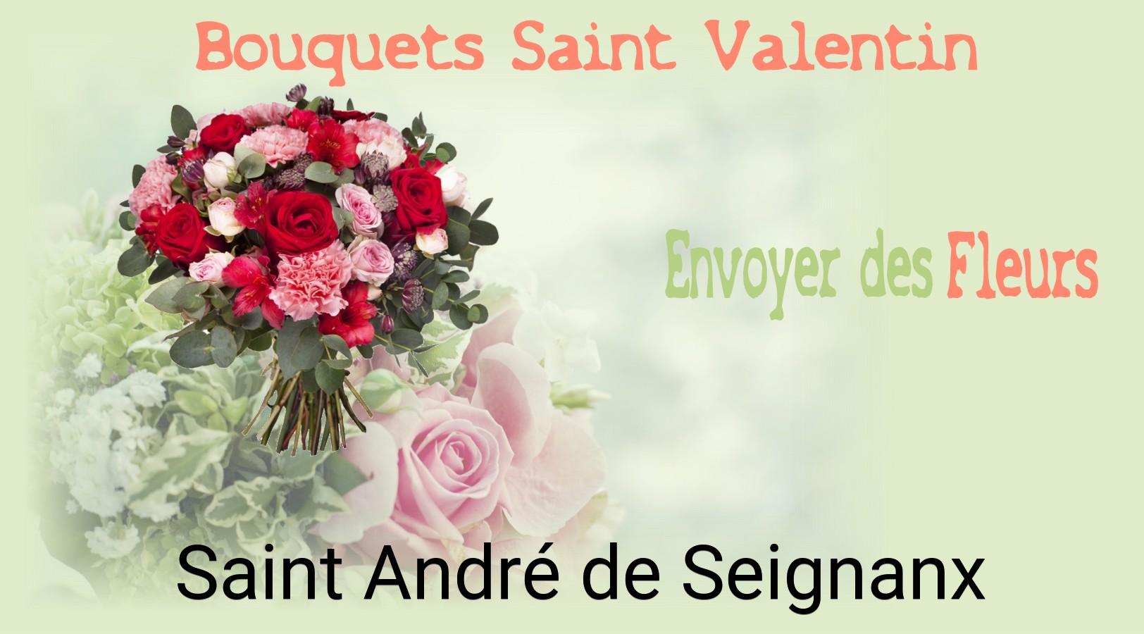 Roses de Saint-Valentin livrées à Saint-André-de-Seignanx